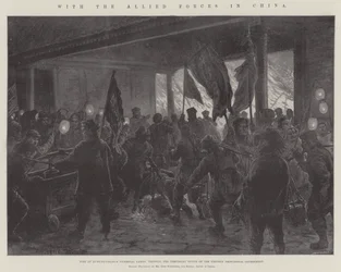 With the Allied Forces in China